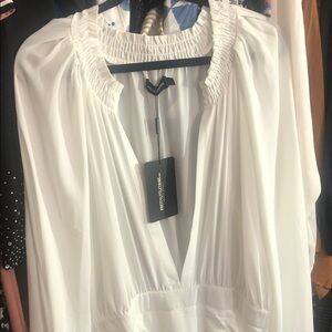 PrettyLittleThing Sexy Cream Dress